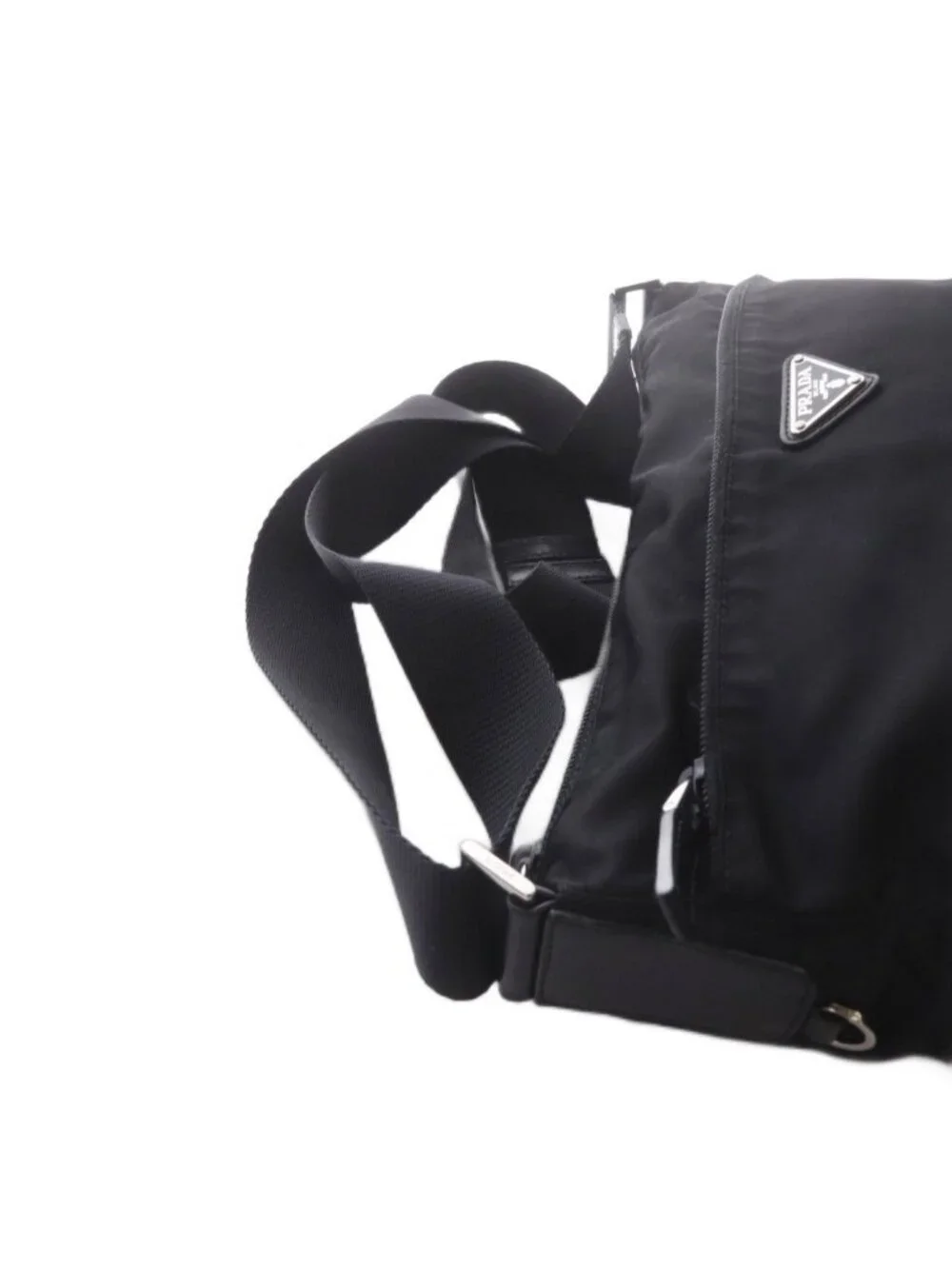 Prada Shoulder Bag Nylon Black